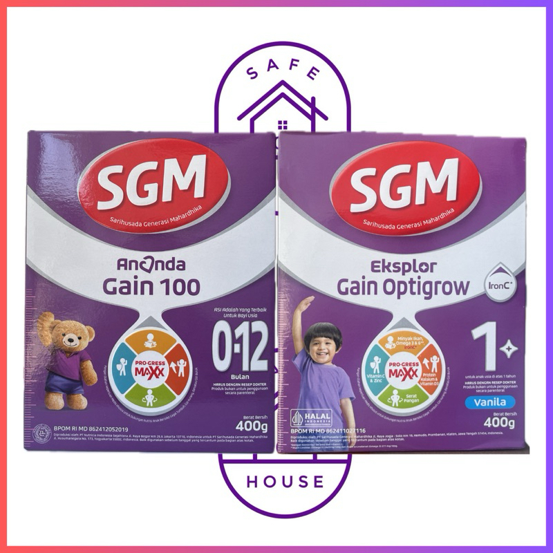 SGM Gain 100 - Gain Optigrow 1+ 400gr