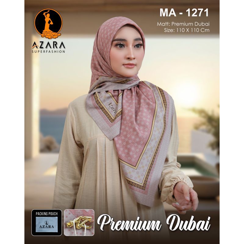 Jilbab azara scarves motif Premium Dubai