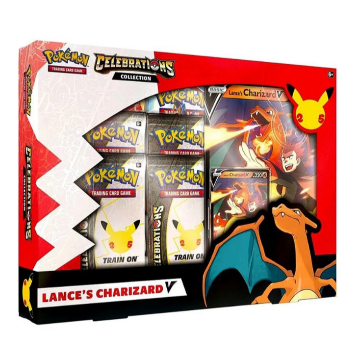 Pokemon TCG 25th Anniversary Lance's Charizard V