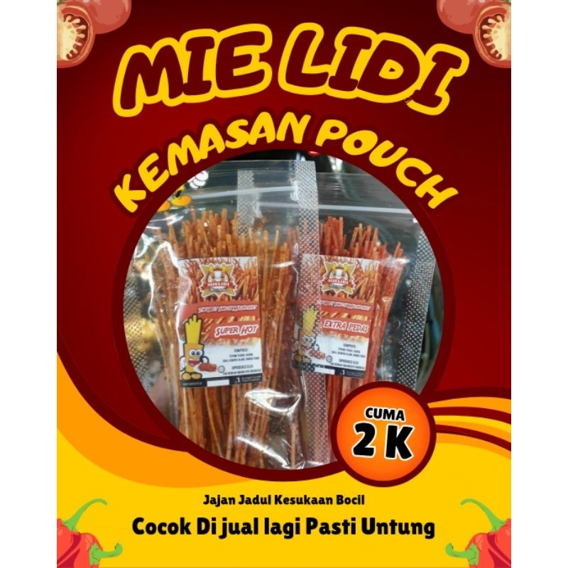 

Camilan Kekinian Mie Lidi Pouch