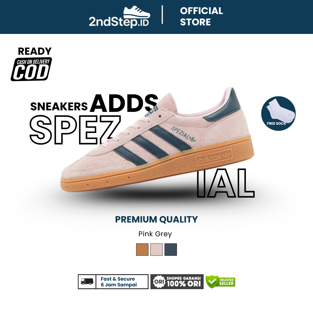 Adidas Handball Spezial Clear Pink / Adidas Handball Spezial Pink / Premium