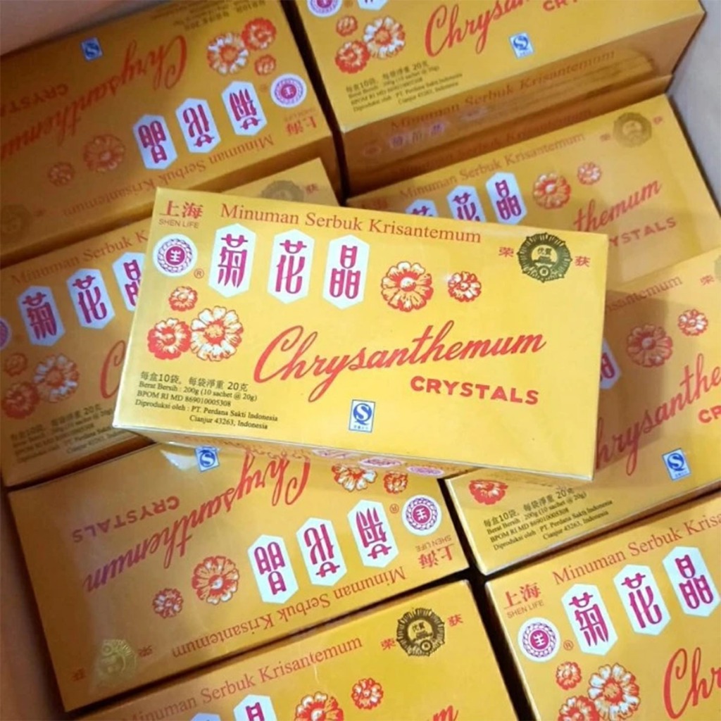 

Obat Panas Dalam Sakit tenggorokan Herbal Teh Kembang Seruni CHRYSANTHEMUM Krisantemum CHI WA CING