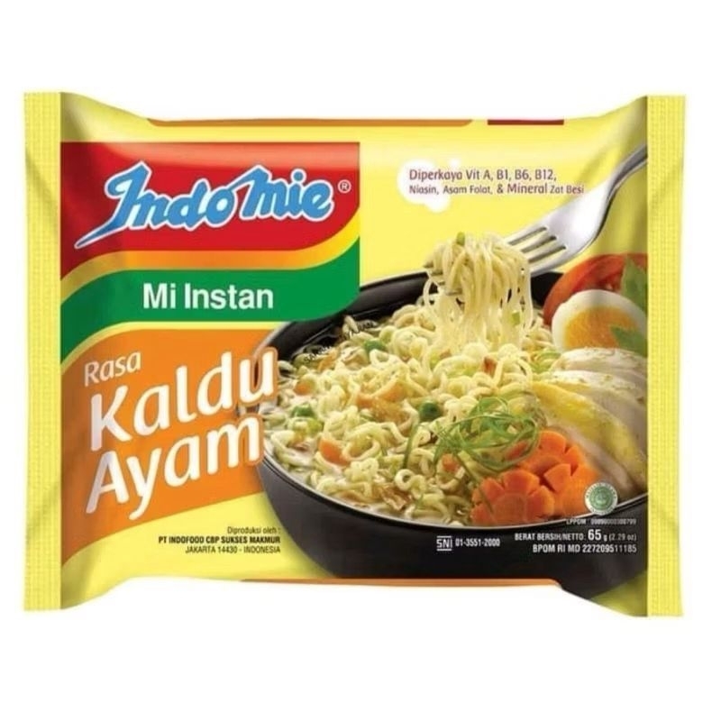 

Mie Instan Indomie Kuah Rasa Kaldu Ayam