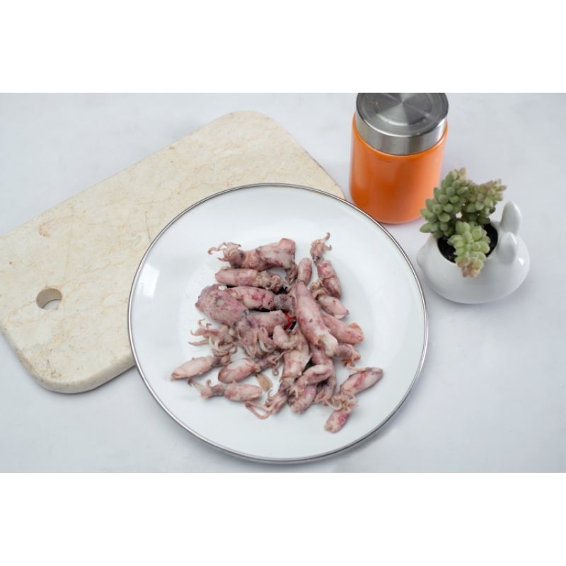 

Cumi asin rebus | Baby squid | Berkah Pelabuhan Ratu | 500 gram | Kualitas Terjamin