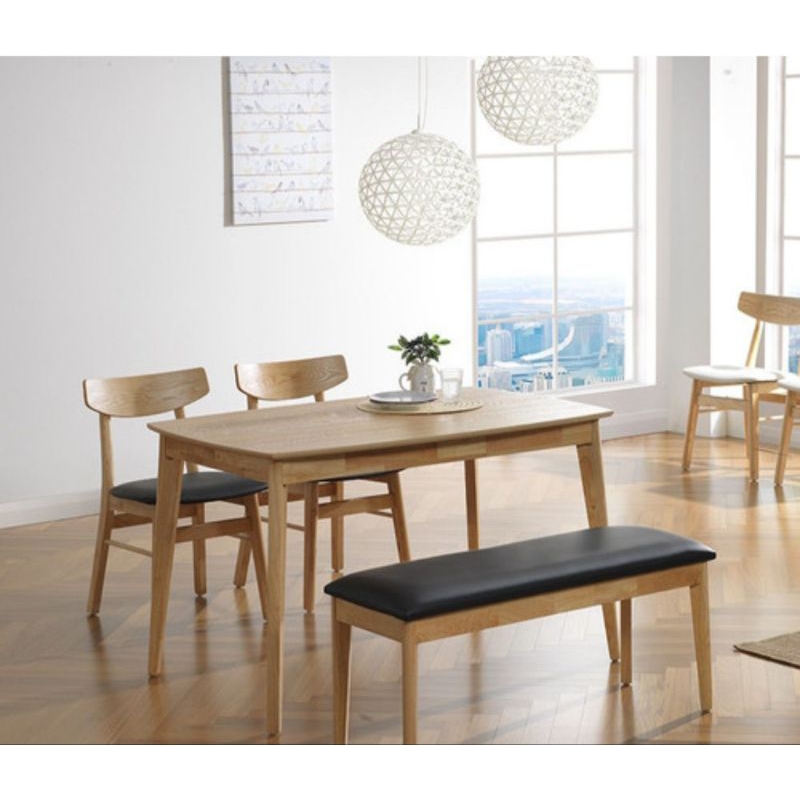 SET MEJA MAKAN ROTAN 6 KURSI NEW DESIGN TRENDING SET MEJA MAKAN GISSEL