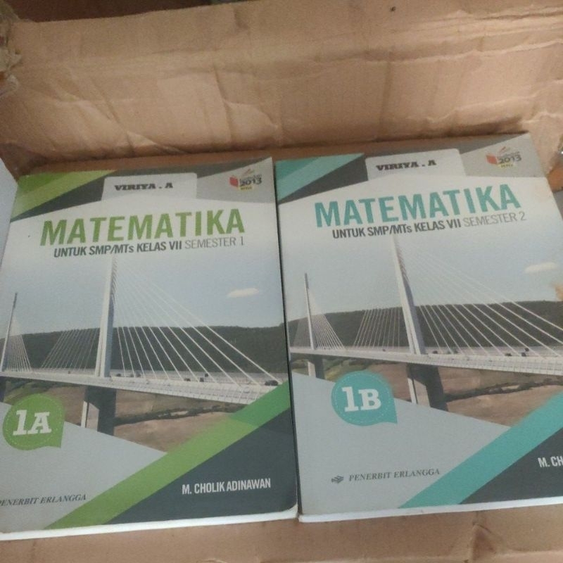 buku matematika kelas 7 penerbit erlangga