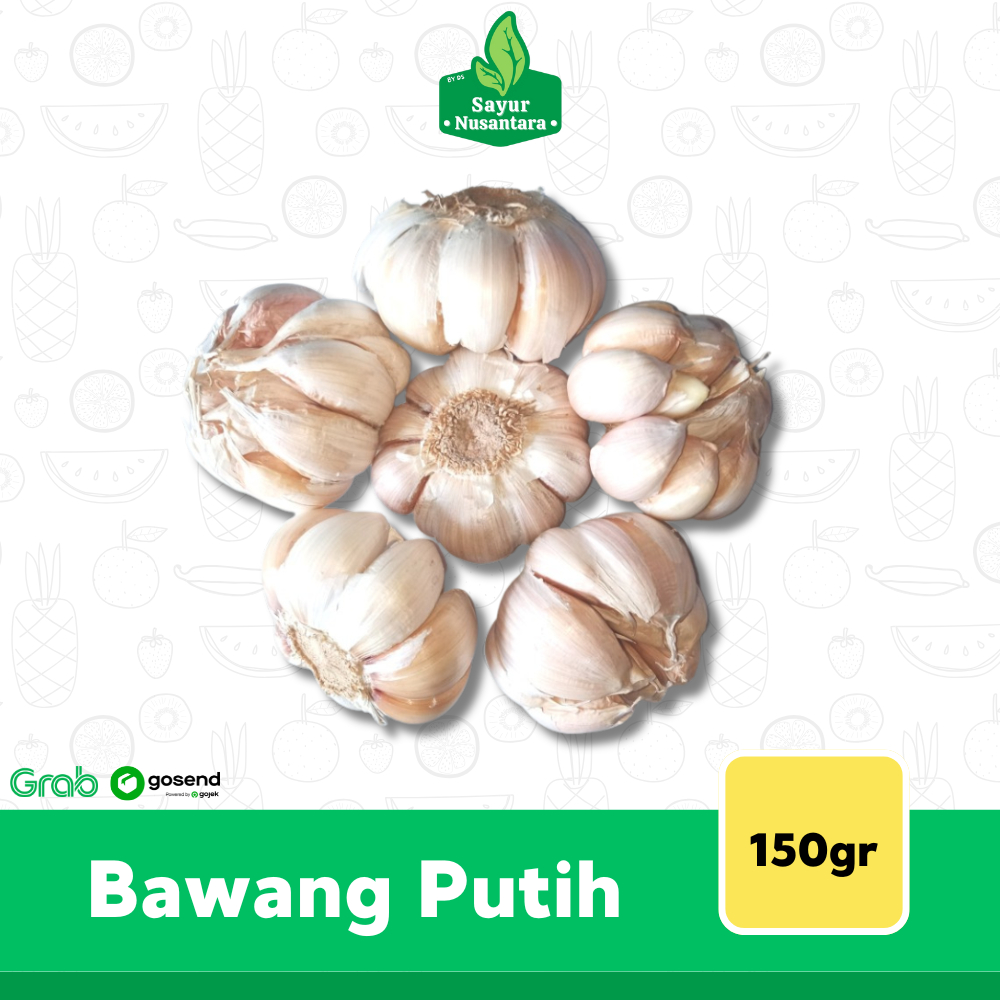 

Bawang Putih 150gr - Sayur Nusantara