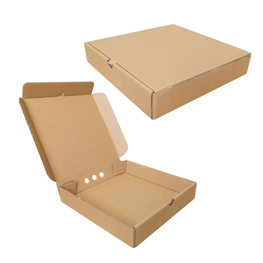 

Kardus Box Pizza ukuran 28x28x5cm kotak kado hampers polos Dus Hadiah packaging