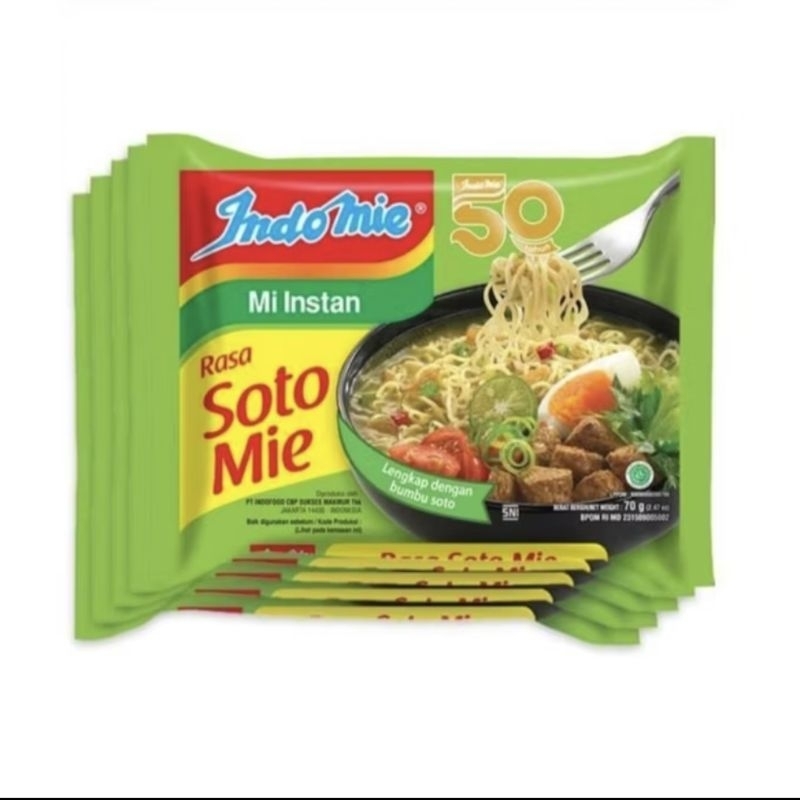 

Indomie Soto mie 5pcs