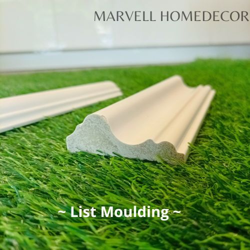 Lis List Border Profil Wall Moulding/Molding Panel PVC Dekorasi Hiasan Dinding Anti Rayap Harga Perm