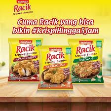 

INDOFOOD RACIK Tepung Ayam Krispi Serbaguna 210g JJ 039