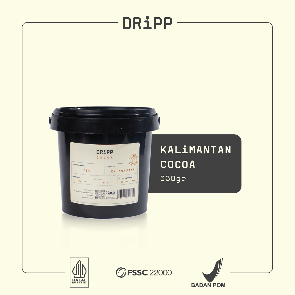 

DRiPP Kalimantan Cocoa 330gr