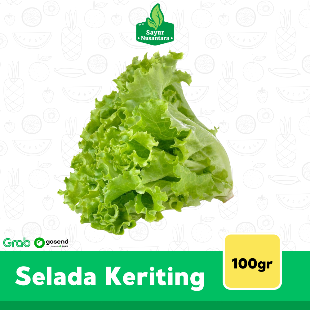 

Selada Keriting Fresh 100gr - Sayur Nusantara