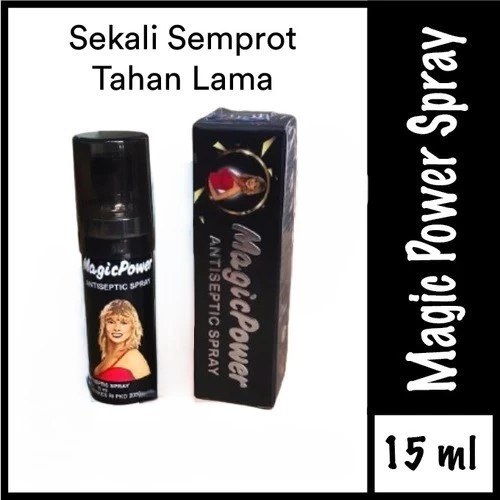 PRIVASI AMAN - SPRAY MAGIC POWER ANTISEPTIC BPOM 15 ML TISU MAGIC CAIR UNTUK KESEHATAN PRIA KUAT / S