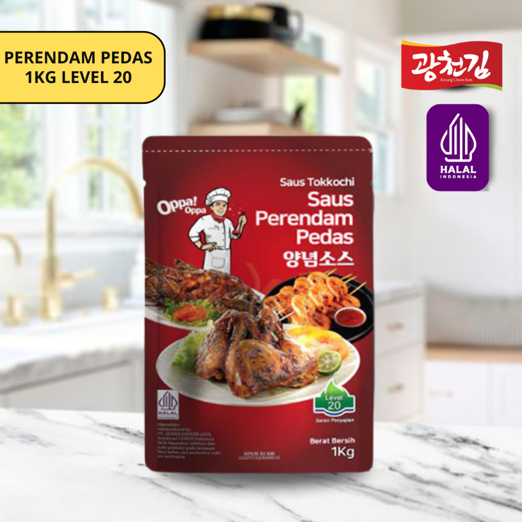 

KC. Saus Perendam Pedas Tokkochi Saus Buldak Pedas 1Kg Level 20 Oppa-Oppa