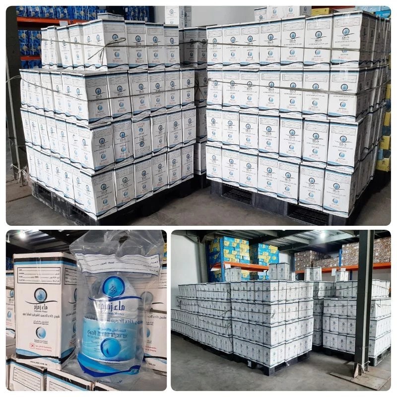 

Air Zam Zam Asli 5 Liter/Zam Zam Ori Kemasan galon Tanpa Campuran