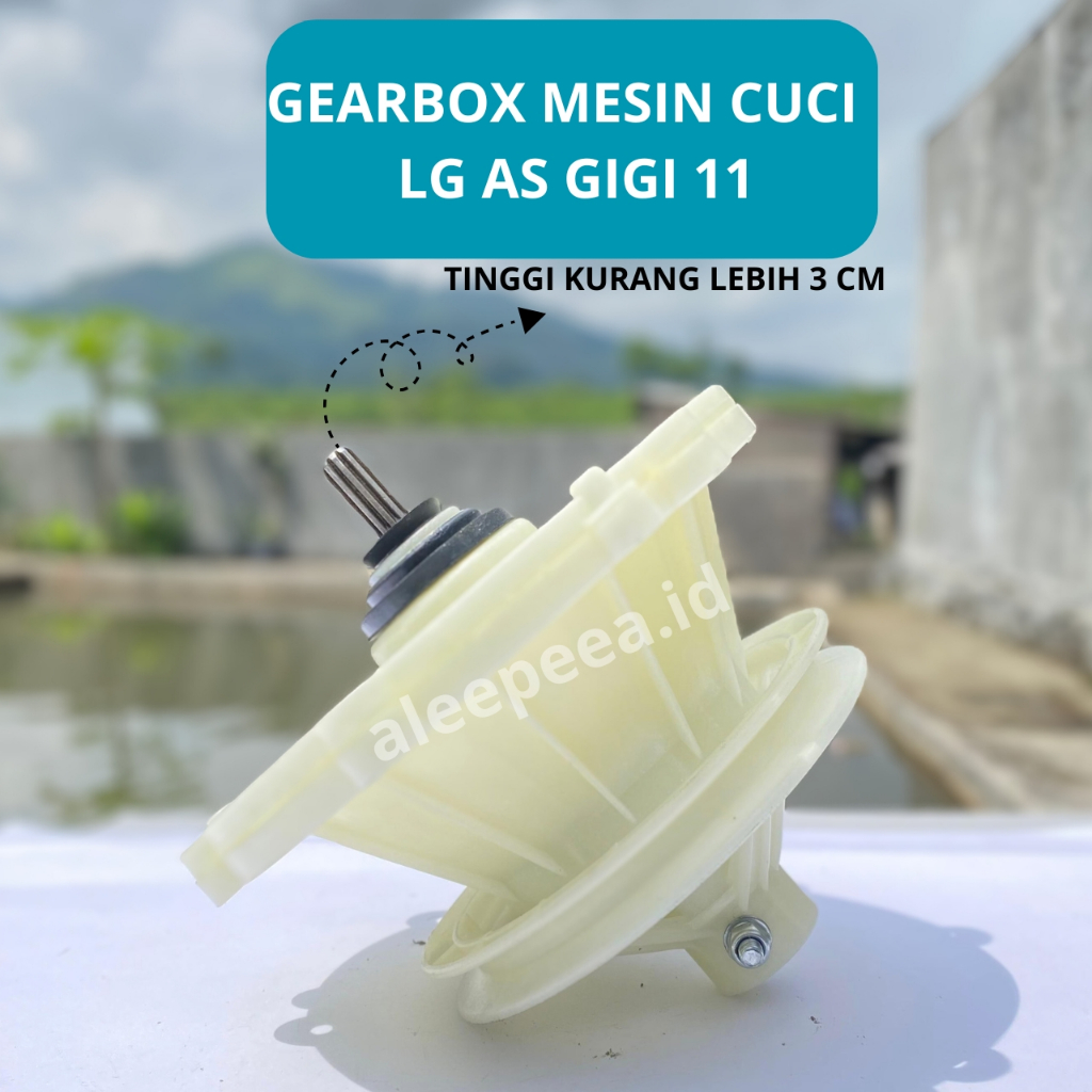 Gearbox mesin cuci LG gigi 11 - Gearbox as 3cm LG 11z - Girbox mesin cuci LG gigi 11 Gerbox mesin cu