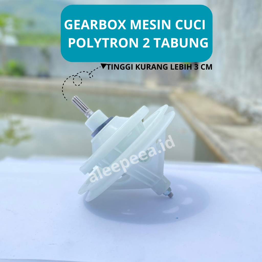 Gearbox Mesin cuci Polytron 2 tabung Gerigi 10 - Gearbox Polytron 2 tabung - Gerbox mesin cuci polyt