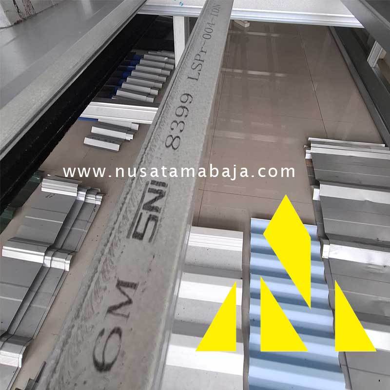Kanal C Baja Ringan 0.75 mm  dan 1,00 mm Merk Prima Inti Truss Label SNI