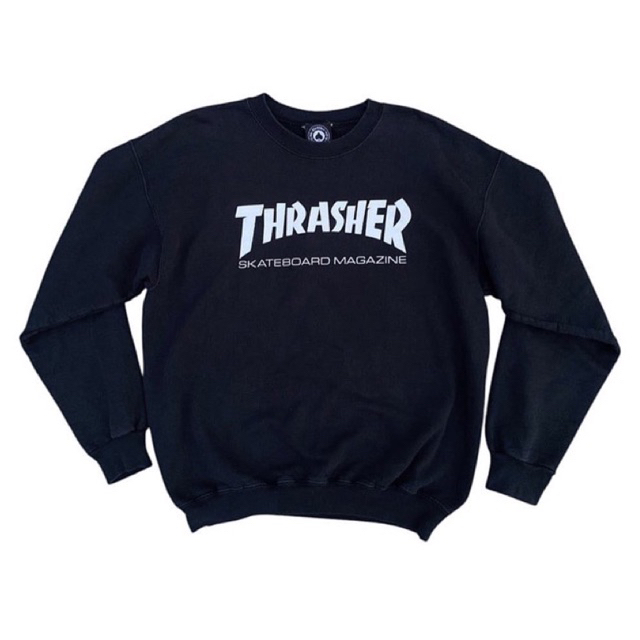 Crewneck thrasher magazine
