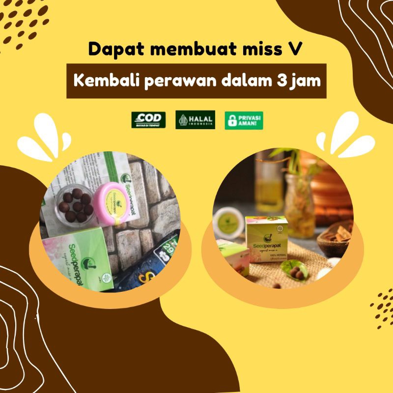 Seed Perapat Perapet Miss V Kembali Perawan Ampuh BPOM