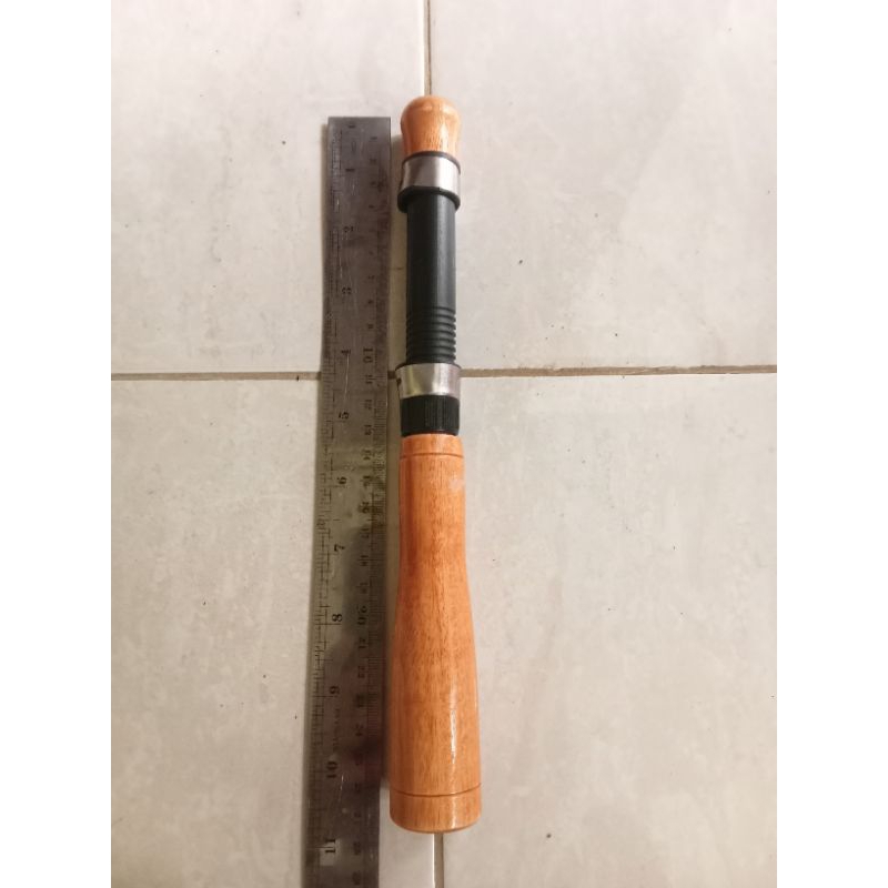 gagang joran/heldel/pahul kayu polos