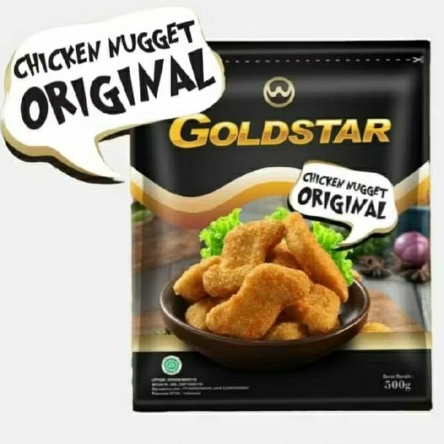 

Goldstar chiken nugget Original 500gr