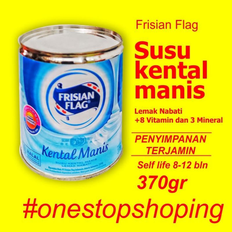 

Frisian Flag Bendera Kental Manis Frisian Flag 370 Gram