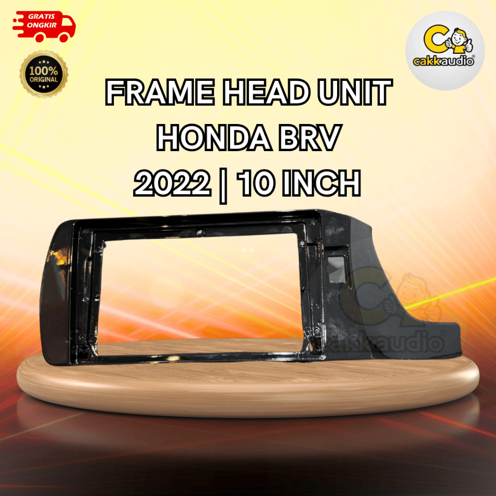 Frame Head Unit Android Mobil Honda BRV | 2022 | 10 Inch