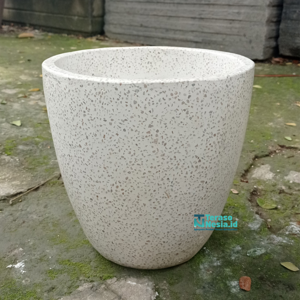 Pot Terazzo type Win/ pot teraso kecil minimalis