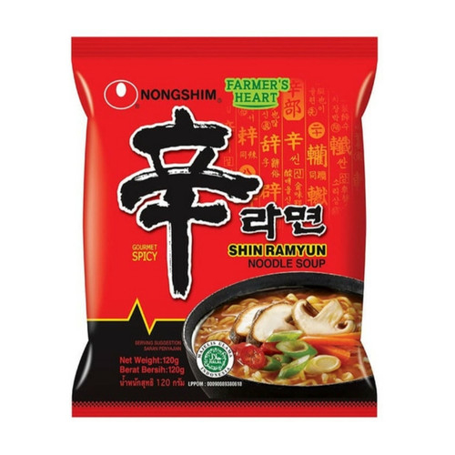 

NONG SHIM INSTANT NOODLE SHIN RAMYUN SPICY MUSHROOM PCK 120g