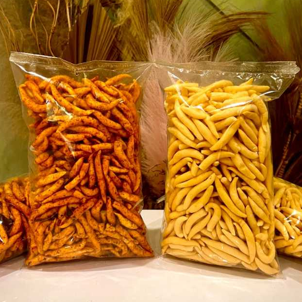 

RB22 BUNDLING TEBUS - TELOR GABUS BUMBU MELIMPAH PEDAS 350GR + ORIGINAL 350GR