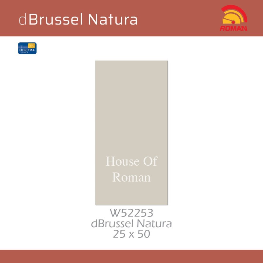 ROMAN KERAMIK dBrussel Natura 25x50 W52253 ROMAN KERAMIK