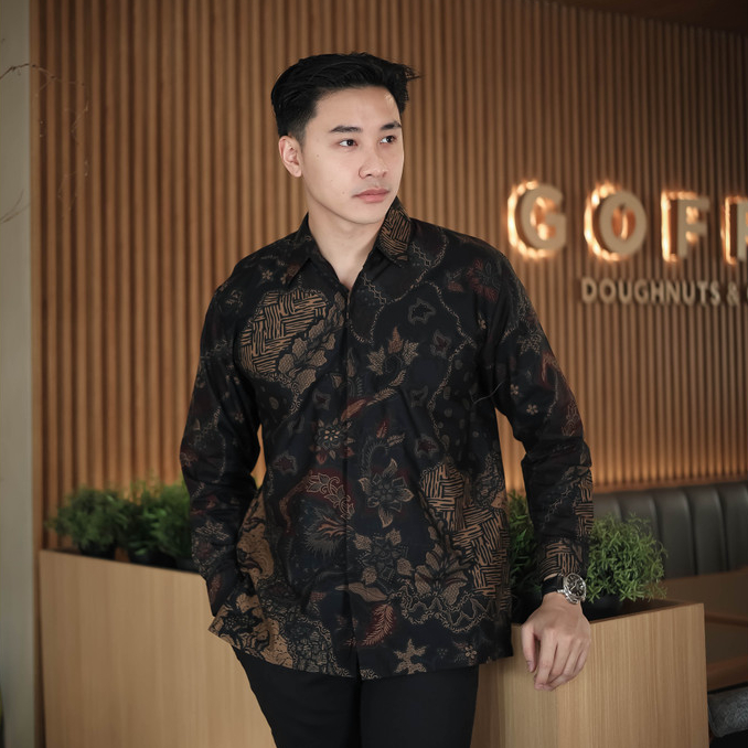 Hardi Batik - MANDALAS | Kemeja Batik Pria Lengan Panjang