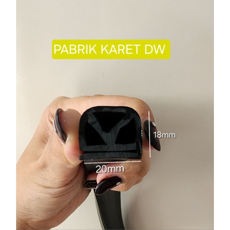 PL KARET E 20MM COLD STORAGE LIST PINTU KULKAS LIST E GARIS LIS PINTU PENDINGIN