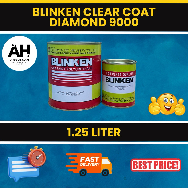 Blinken Clear Coat Diamond 9000 (1.25 Liter / Set)
