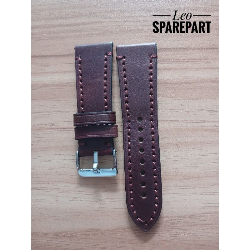 Tali jam kulit tebal 28mm