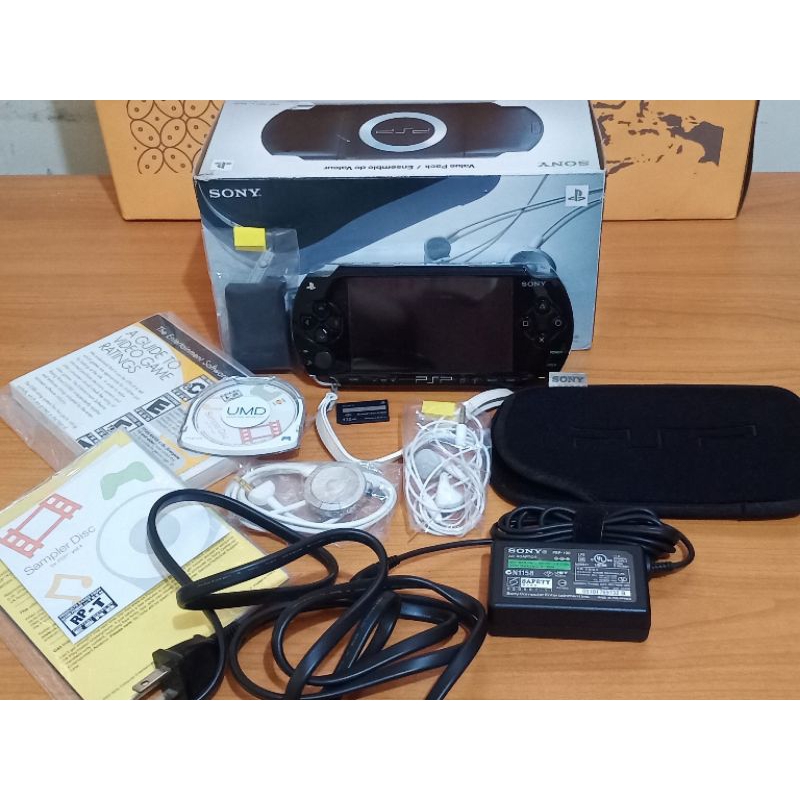 Sony Psp 1000 Fullset Original FullGame