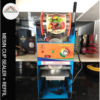 ETON Mesin Cup Sealer FREE REFFIL Plastik Cup / Mesin Gelas Minuman ETON D8 second like new