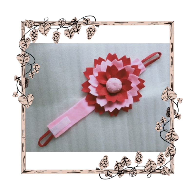 ikat hordeng bunga/ikat korden estetik/ikat gorden lucu./tali gorden/hiasan gorden