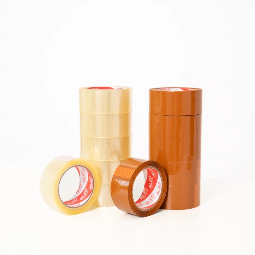 

Lakban Bening 45mm x 100 Yard & Lakban Coklat 45mm x 100 Yard Ekonomis ALEO