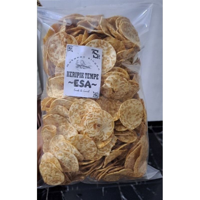 

keripik tempe rasa original berat 450 gram