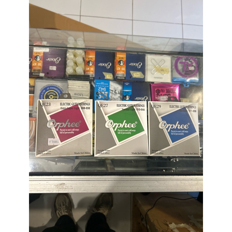 Orphee Electric Guitar String Orphee Qe23, Orphee Qe25, Orphee Qe27, Orphee Qe29