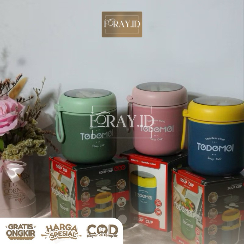 Tedemei Sup Cup | Soup Cup Tedemei Tempat Sup Lunch Box