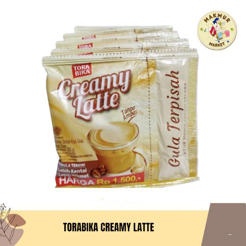 

Kopi TORABIKA CREAMY LATTE 25gr Renceng PROMO !!!!
