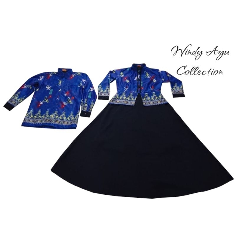 Baju Couple Batik Kalimantan