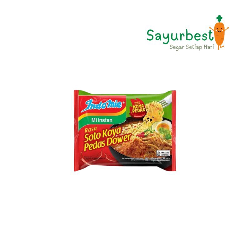 

Indomie Soto Koya Pedas 76gr