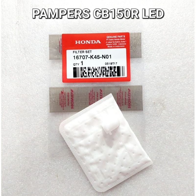 Pampers Cb150R Led Original 16707-K45-N01