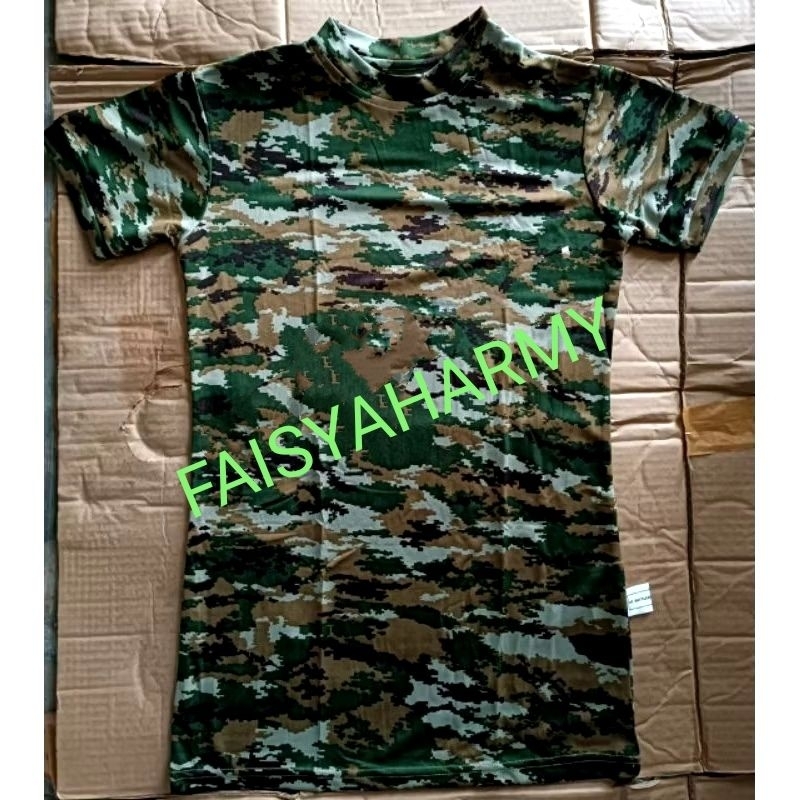 KAOS LORENG KOSTRAD LENGAN PENDEK / KAOS DRYFIT KOSTRAD BETTLE