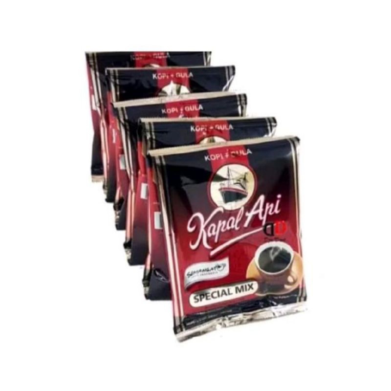 

Kopi kapal api mix gula 1 renceng